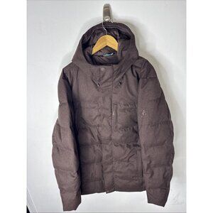 Woods Down Parka XXL Brown Hooded Winter Jacket True North Outerwear